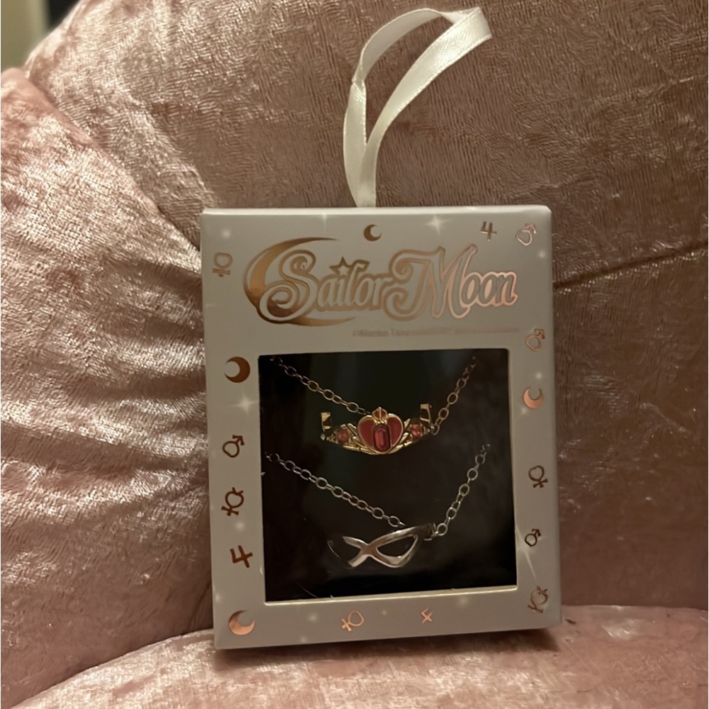 Sailor moon valentine’s day necklace